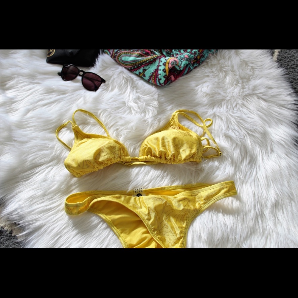 Yellow Roxy Swim Bikini - never worn!